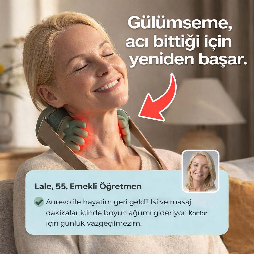 Aurevo Derin rahatlatıcı Masaj Aleti